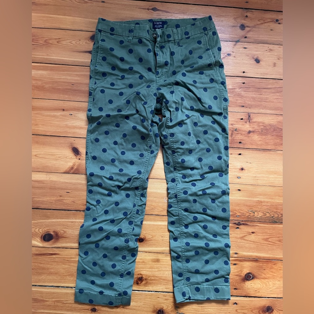 J. Crew Girlfriend High Rise Chino